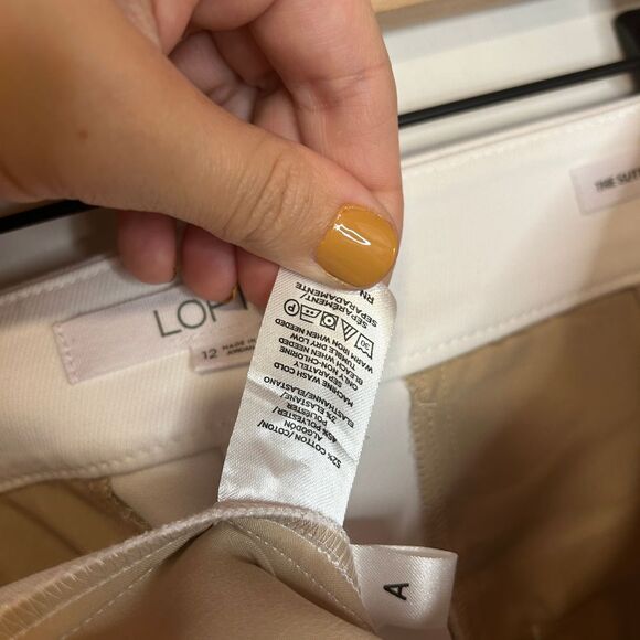 Loft Sailor Sutton Skinny Pants - Size 12 - B20 - Picture 12 of 12